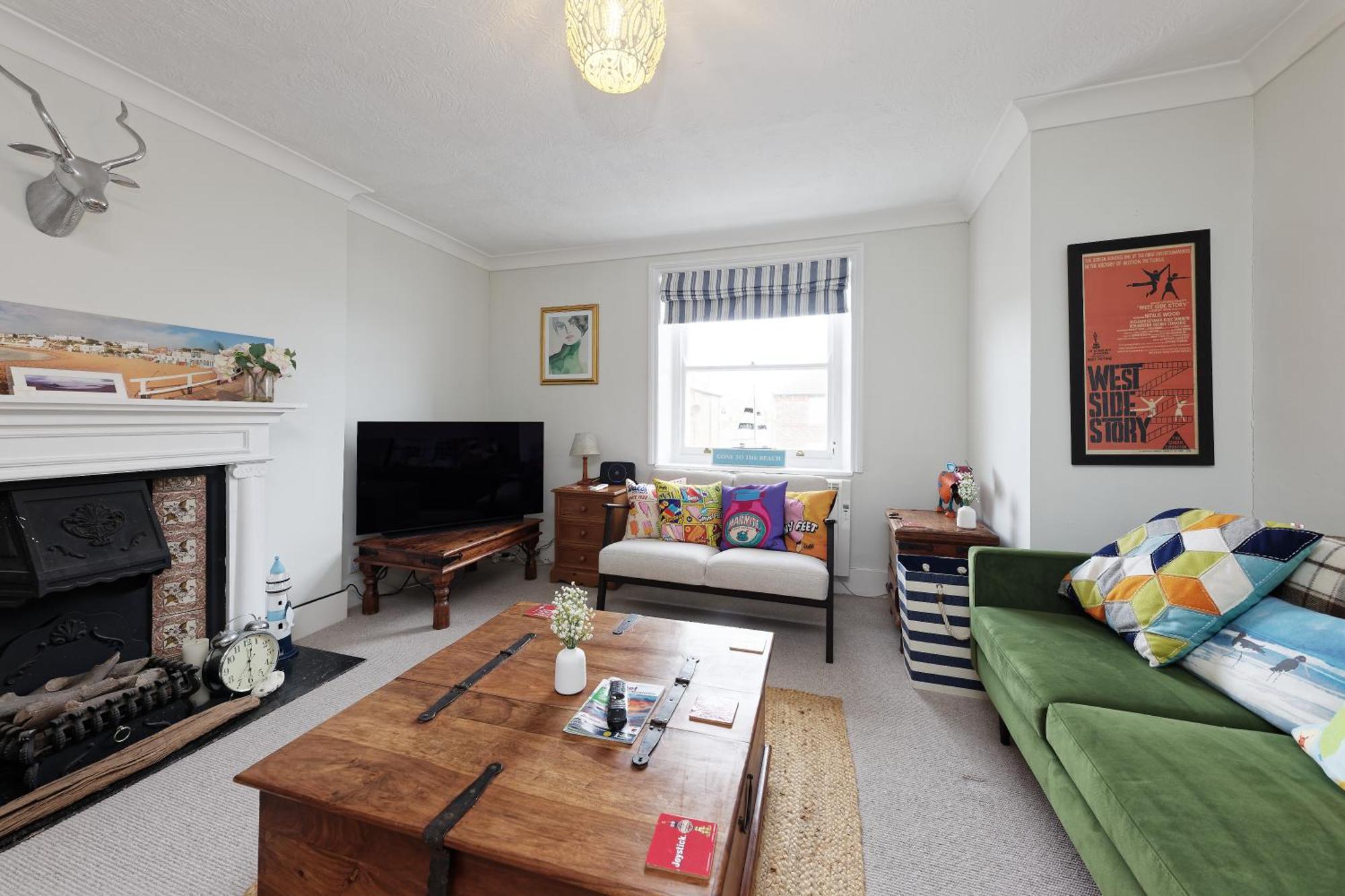 Viking Bay View 3 Bed Apartment Broadstairs Bagian luar foto