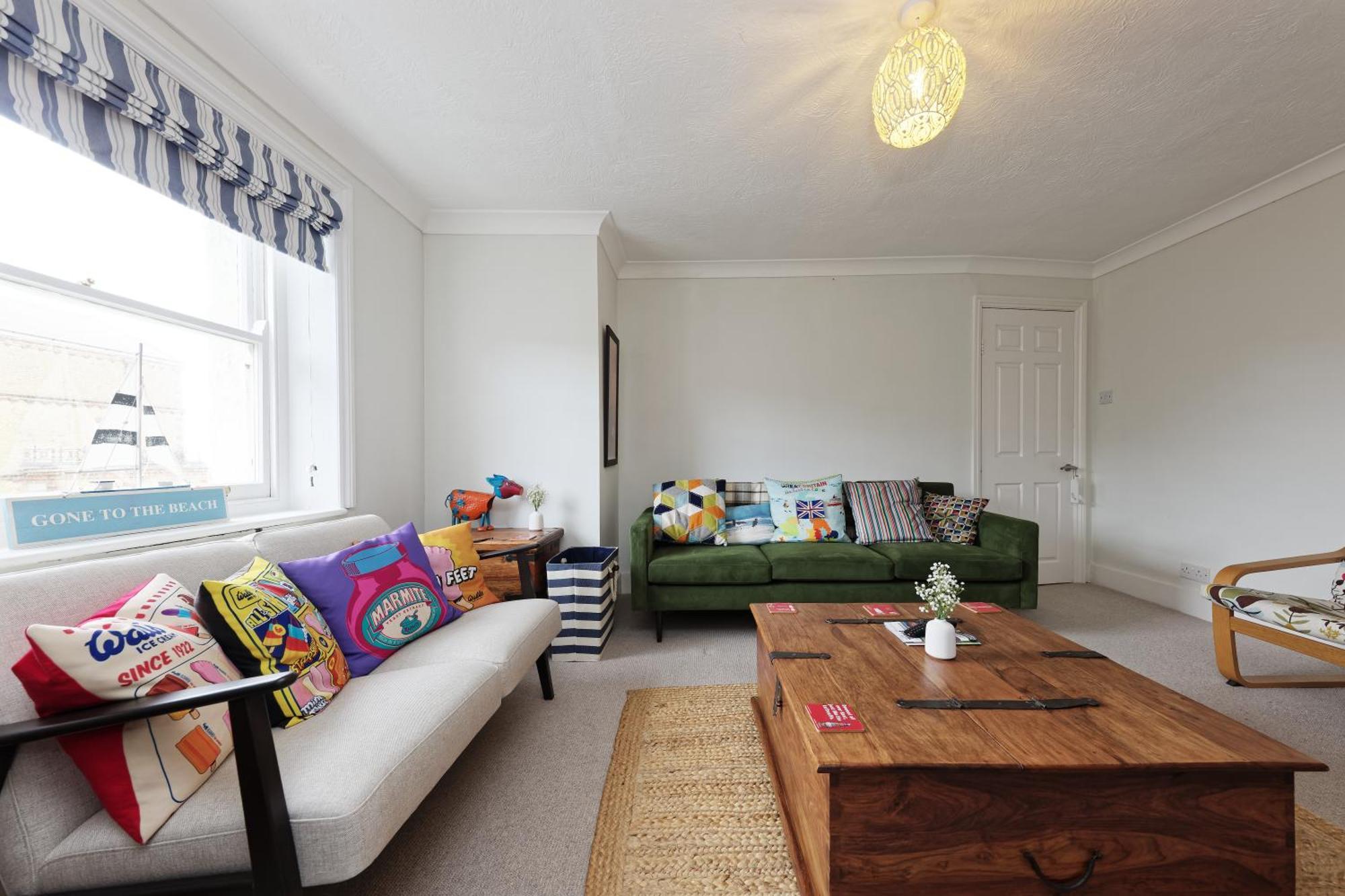Viking Bay View 3 Bed Apartment Broadstairs Bagian luar foto