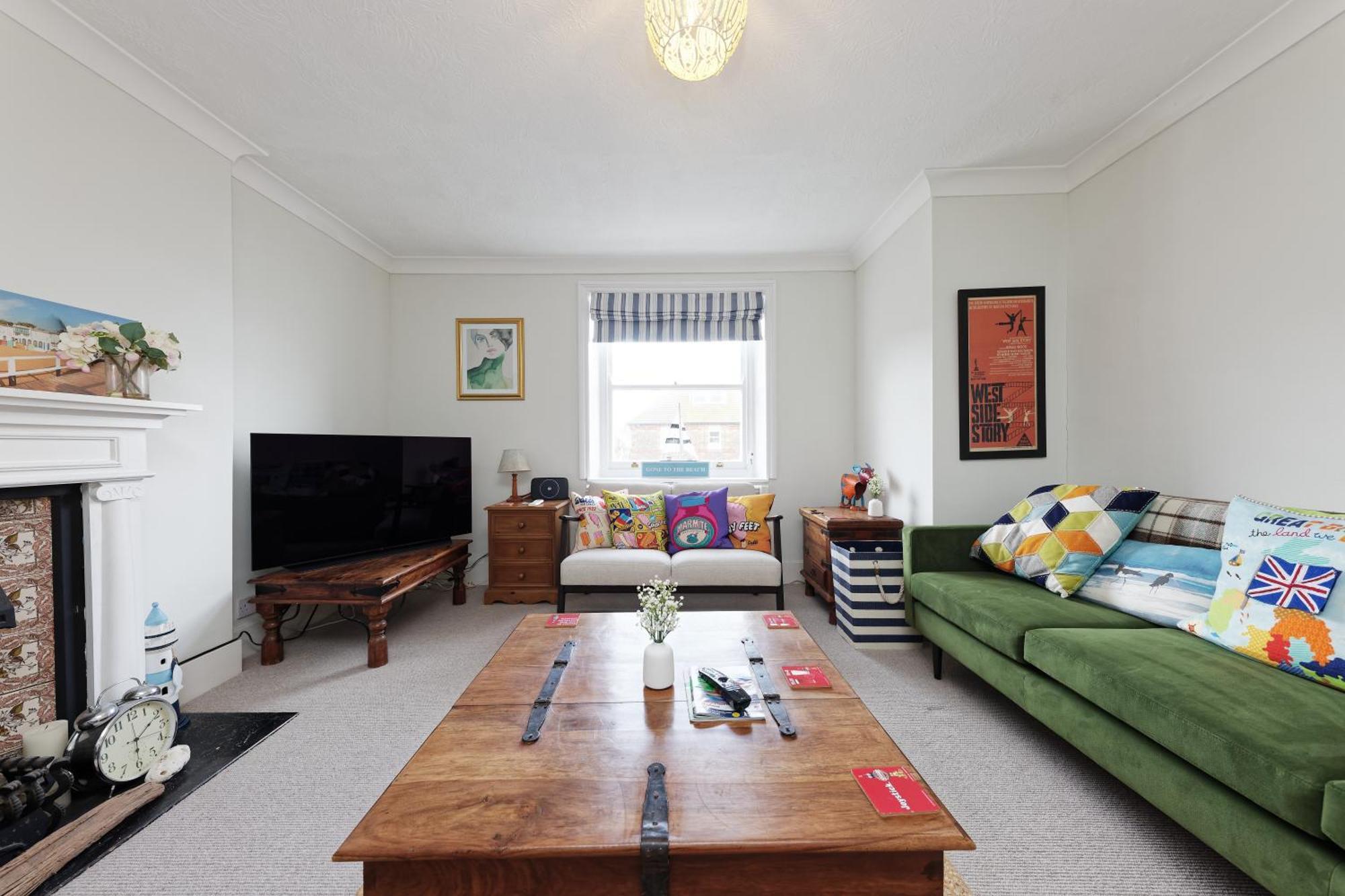 Viking Bay View 3 Bed Apartment Broadstairs Bagian luar foto